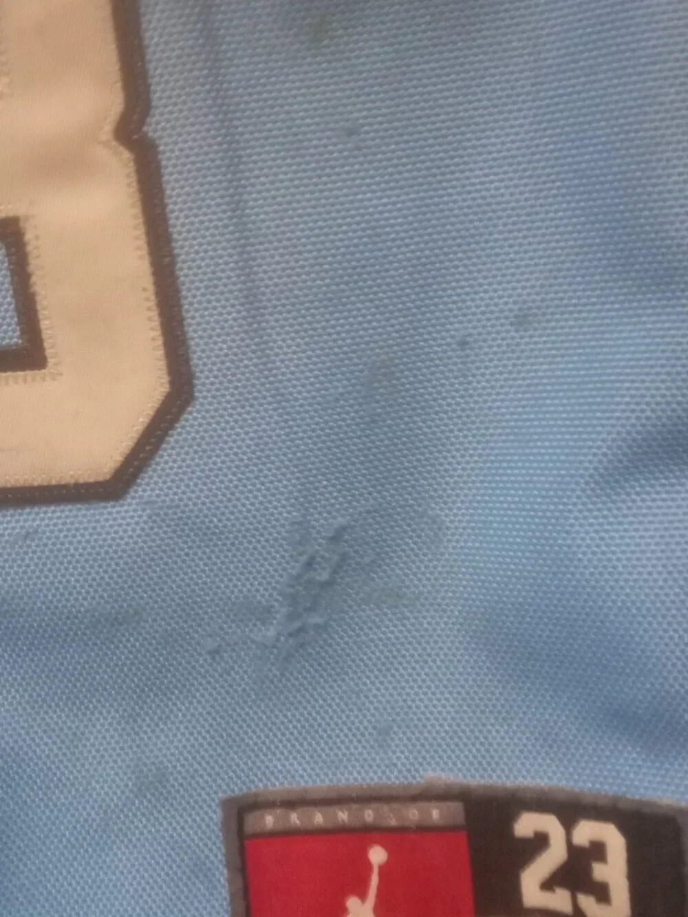 Nike Air Jordan Jersey Backpack North Carolina University 23 Light Blue
